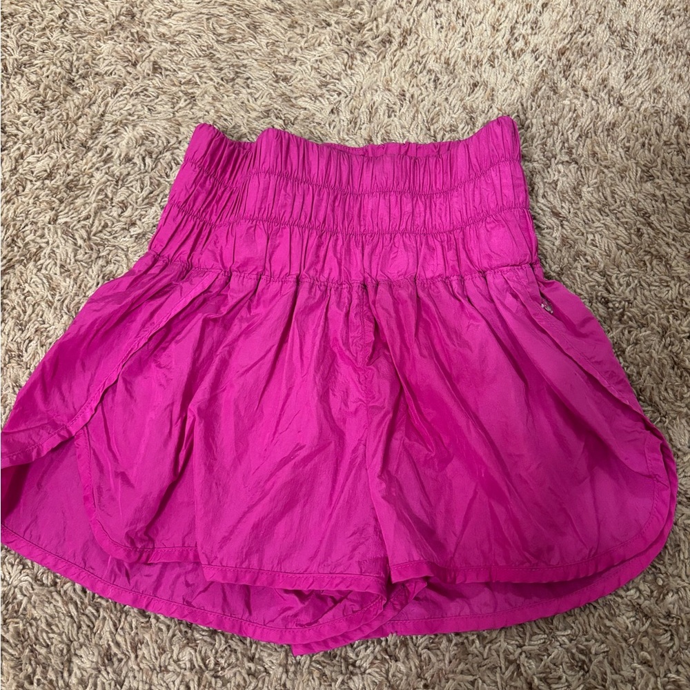 Free people pink athletic shorts